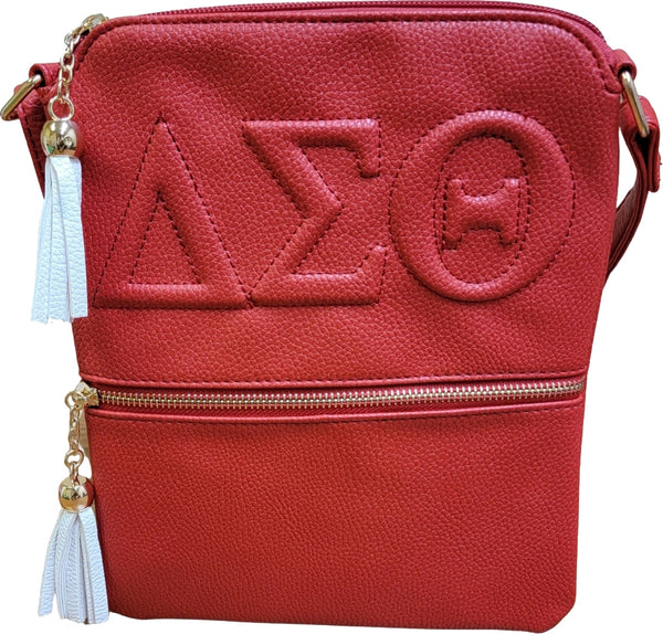 Delta Sigma Theta Adjustable Purse Strap Red