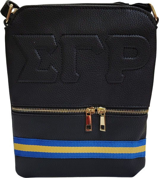 Buffalo Dallas Sigma Gamma Rho Crossbody Bag [Black]