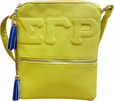 Buffalo Dallas Sigma Gamma Rho Crossbody Bag [Gold]