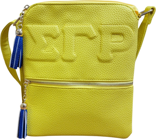 Buffalo Dallas Sigma Gamma Rho Crossbody Bag [Gold]