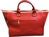 Buffalo Dallas Delta Sigma Theta Trapeze Tote Bag [Red]