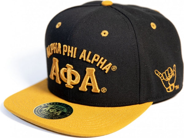 Big Boy Alpha Phi Alpha Divine 9 S143 Mens Snapback Cap [Black]