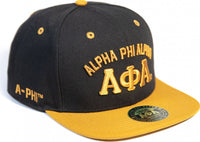 Big Boy Alpha Phi Alpha Divine 9 S143 Mens Snapback Cap [Black]