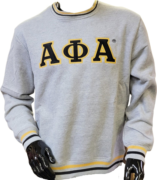 Buffalo Dallas Alpha Phi Alpha Crewneck Sweatshirt [Grey]