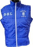 Buffalo Dallas Phi Beta Sigma Vest [Sleeveless - Blue]