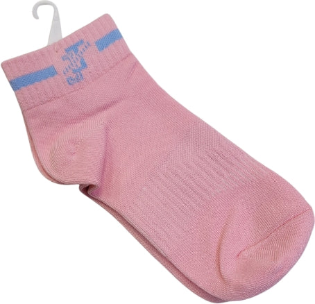 Buffalo Dallas Jack And Jill Of America Footie Socks [Pink]
