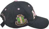 Buffalo Dallas Alpha Kappa Alpha Brushed Cotton Baseball Cap [Black]