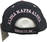 Buffalo Dallas Alpha Kappa Alpha Brushed Cotton Baseball Cap [Black]