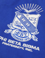 Big Boy Phi Beta Sigma Divine 9 S11 Mens Racing Twill Jacket [Royal Blue]