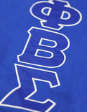 Big Boy Phi Beta Sigma Divine 9 S11 Mens Racing Twill Jacket [Royal Blue]