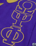 Big Boy Omega Psi Phi Divine 9 S11 Mens Racing Twill Jacket [Purple]