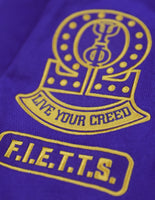 Big Boy Omega Psi Phi Divine 9 S11 Mens Racing Twill Jacket [Purple]