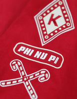 Big Boy Kappa Alpha Psi Divine 9 S11 Mens Racing Twill Jacket [Crimson Red]