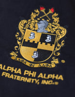 Big Boy Alpha Phi Alpha Divine 9 S11 Mens Racing Twill Jacket [Black]