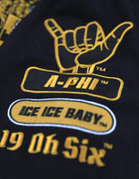 Big Boy Alpha Phi Alpha Divine 9 S11 Mens Racing Twill Jacket [Black]