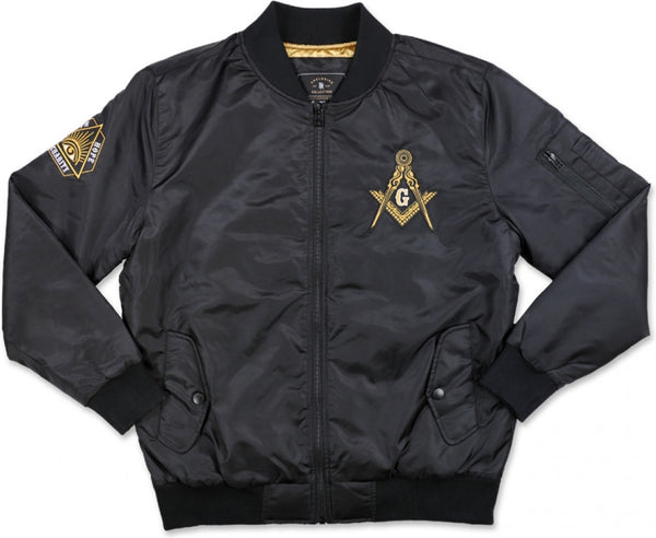 Big Boy Mason Divine S2 Mens Bomber Jacket [Black]