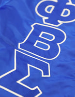 Big Boy Phi Beta Sigma Divine 9 S3 Mens Bomber Jacket [Royal Blue]