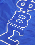 Big Boy Phi Beta Sigma Divine 9 S3 Mens Bomber Jacket [Royal Blue]