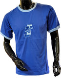 Buffalo Dallas Jack And Jill Of America Mens Ringer T-Shirt [Short Sleeve - Blue]