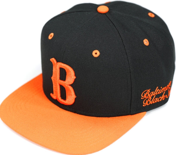 Big Boy Baltimore Black Sox S141 Mens Snapback Cap [Black]