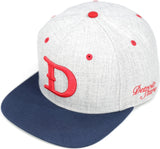 Big Boy Detroit Stars S141 Mens Snapback Cap [Grey]