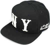 Big Boy New York Black Yankees S141 Mens Snapback Cap [Black]
