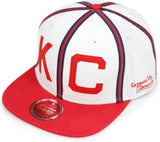 Big Boy Kansas City Monarchs Heritage Collection S142 Mens Snapback Cap [White/Red]