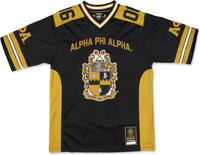 Big Boy Alpha Phi Alpha Divine 9 S15 Mens Football Jersey [Black]
