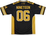 Big Boy Alpha Phi Alpha Divine 9 S15 Mens Football Jersey [Black]