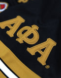 Big Boy Alpha Phi Alpha Divine 9 S15 Mens Football Jersey [Black]
