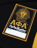 Big Boy Alpha Phi Alpha Divine 9 S15 Mens Football Jersey [Black]