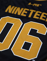 Big Boy Alpha Phi Alpha Divine 9 S15 Mens Football Jersey [Black]