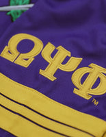 Big Boy Omega Psi Phi Divine 9 S15 Mens Football Jersey [Purple]