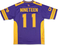 Big Boy Omega Psi Phi Divine 9 S15 Mens Football Jersey [Purple]