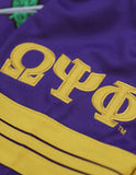 Big Boy Omega Psi Phi Divine 9 S15 Mens Football Jersey [Purple]