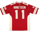 Big Boy Kappa Alpha Psi Divine 9 S15 Mens Football Jersey [Crimson Red]