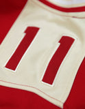 Big Boy Kappa Alpha Psi Divine 9 S15 Mens Football Jersey [Crimson Red]