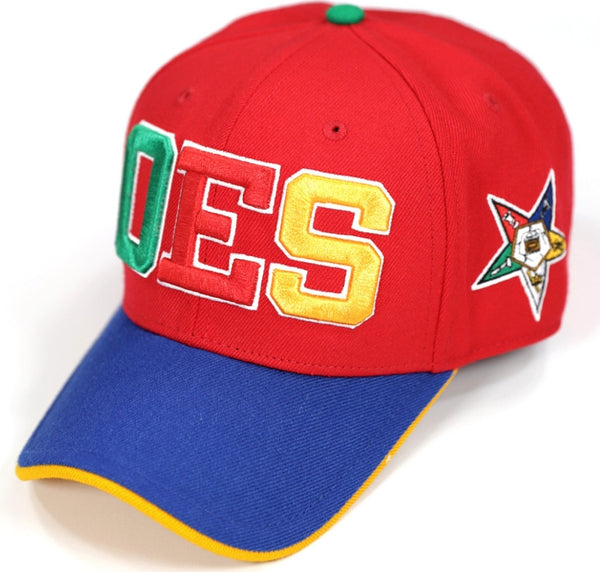 Big Boy Eastern Star Divine S144 Ladies Cap [Red]
