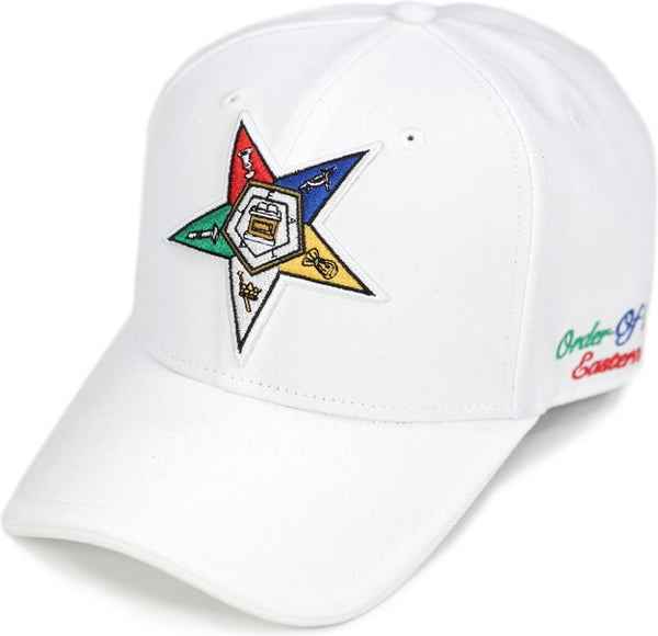 Big Boy Eastern Star Divine S143 Ladies Cap [White]