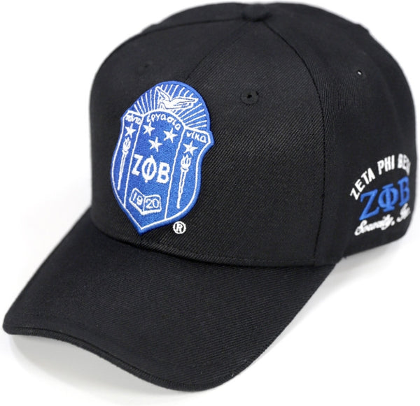 Big Boy Zeta Phi Beta Divine 9 S157 Ladies Cap [Black]