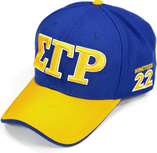 Big Boy Sigma Gamma Rho Divine 9 S158 Ladies Cap [Royal Blue]