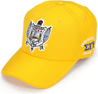 Big Boy Sigma Gamma Rho Divine 9 S157 Ladies Cap [Gold]
