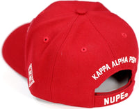 Big Boy Kappa Alpha Psi Divine 9 S158 Mens Cap [Crimson Red - One Size]