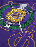 Big Boy Omega Psi Phi Divine 9 S2 Mens Sweatshirt [Purple]
