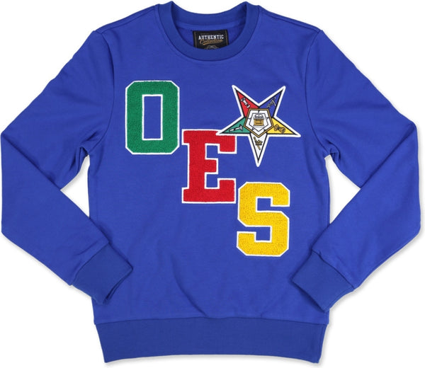 Big Boy Eastern Star Divine S2 Womens Sweatshirt [Royal Blue]