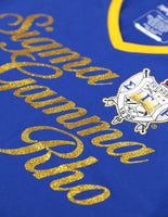 Big Boy Sigma Gamma Rho Divine 9 S2 V-Neck Ladies Tee [Royal Blue]