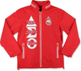 Big Boy Delta Sigma Theta Divine 9 S8 Ladies Windbreaker Jacket [Red]
