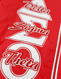 Big Boy Delta Sigma Theta Divine 9 S8 Ladies Windbreaker Jacket [Red]