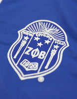 Big Boy Zeta Phi Beta Divine 9 S8 Ladies Windbreaker Jacket [Royal Blue]