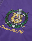 Big Boy Omega Psi Phi Divine 9 S8 Mens Windbreaker Jacket [Purple]
